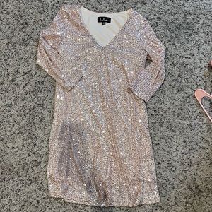 Lulu’s Sequin Midi Dress Size XS